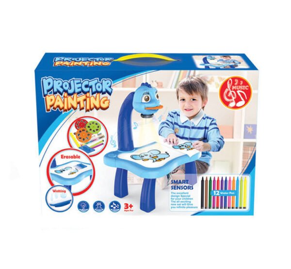 Children Smart Projector Painting Drawing Projector Table Desk Toy - Image 5