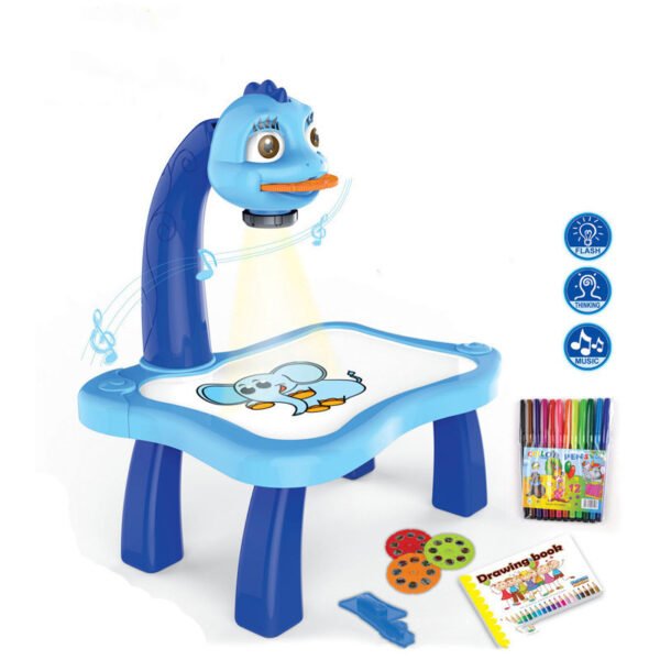 Children Smart Projector Painting Drawing Projector Table Desk Toy - Image 7