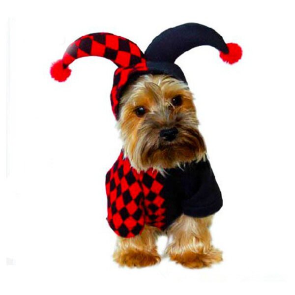 Halloween Funny Clown Pet Dog Cat Costume - Image 5