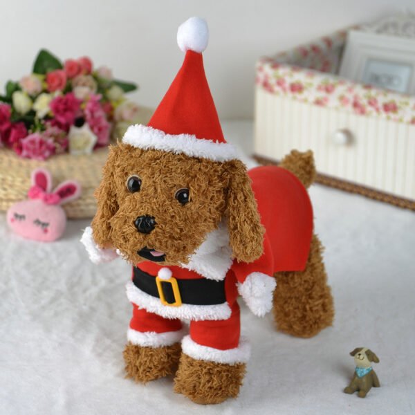 Pet Christmas Decoration Costume Pet Standing Costume - Image 7