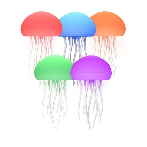 Jellyfish Mood Lamp LED Jellyfish Night Light Portable Jellyfish Lamp Jellyfish Decorations Smart Table Lamp For Bedside Desk - Image 9