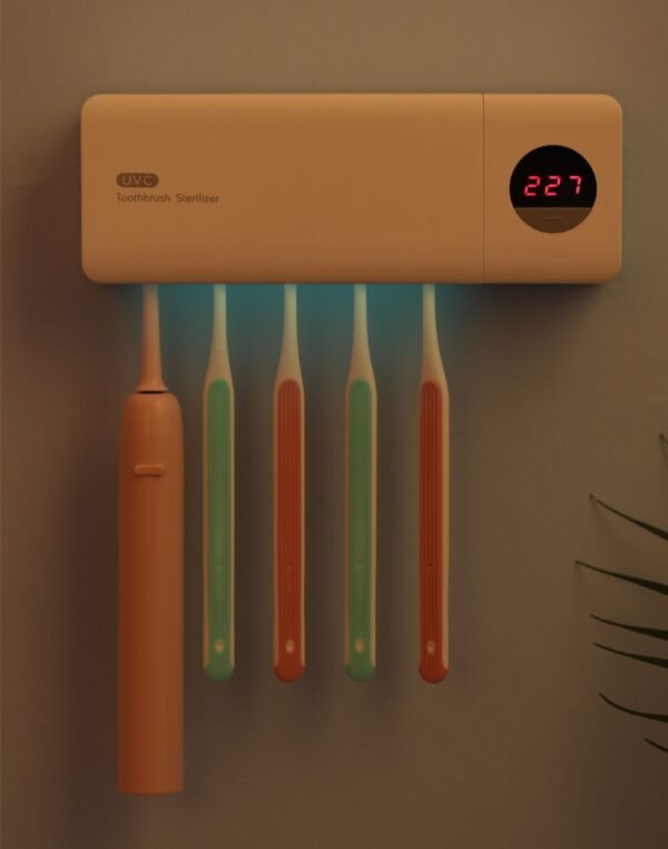 Rechargeable Toothbrush Holder for Ultraviolet Sterilization - Image 5