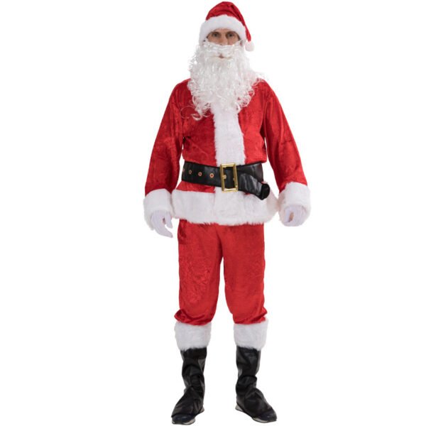 Premium Complete Santa Claus Costume Suit - Image 4